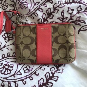 Coach Wristlet